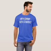 Funny Physics Biology Design 98 Chimp 100 T-Shirt (Vorne ganz)