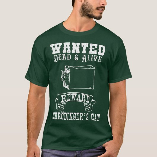 Funny Physics Quantum Mechanics Science Joke T-Shirt (Vorderseite)