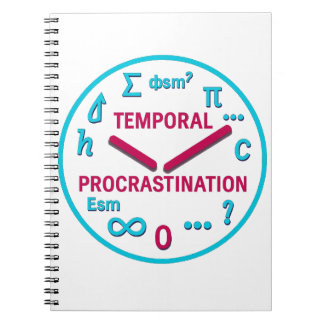 Funny Physics Spiral Notebook Notizblock
