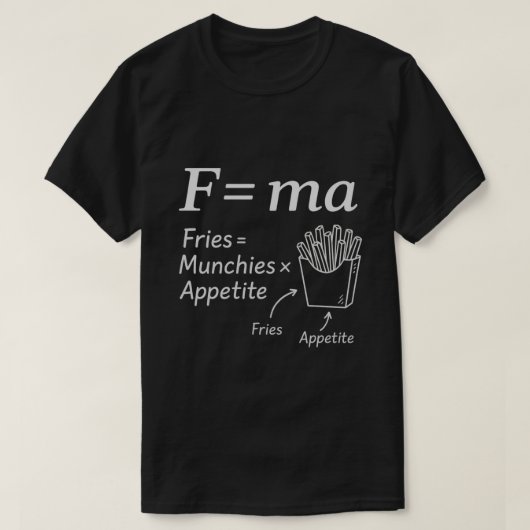 Funny Physics T-Shirt (Design vorne)