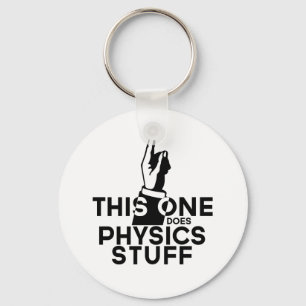 Funny Physics - Vintage This One Does Physics Schlüsselanhänger