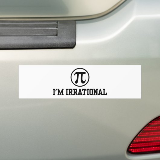 Funny Pi Autoaufkleber (Auf Auto)