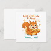 Funny Pi Day Animal with Pie – Math Lover Gift (Vorne/Hinten)