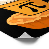 Funny Pi Day - Chicken Pot Pie - Mathematik Poster (Ecke)