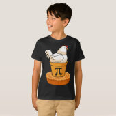 Funny Pi Day - Chicken Pot Pie - Mathematik T-Shirt (Vorne ganz)