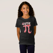 Funny Pi Day März 14 niedlicher Rosa Bug Mathe Pun T-Shirt (Vorne ganz)
