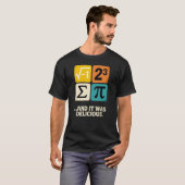Funny PI Day Math 3.14 Nerd Humor T-Shirt (Vorne ganz)