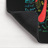 Funny Pi Day Math Equation Math Teacher Student Ge Mousepad (Ecke)