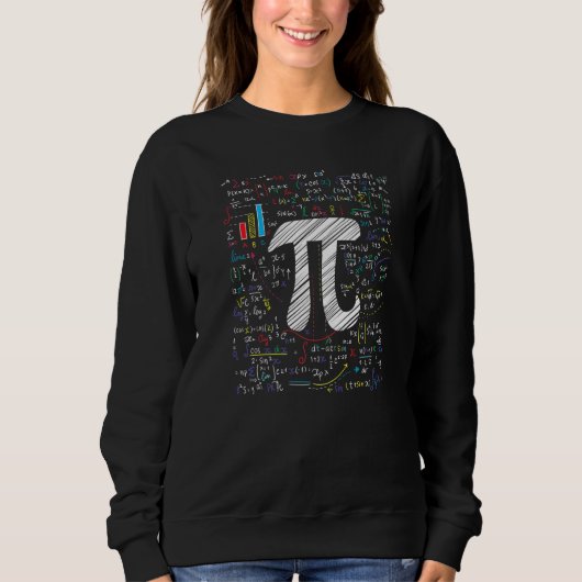 Funny Pi Day Math Lehrer Math Lover Happy Pi Day Sweatshirt (Vorderseite)
