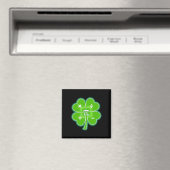 Funny Pi Day Math Patricks Day Kleeblatt Grün Magnet (In Situ (Geschirrspüler))