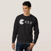 Funny Pi Day Math Science Ate Pi Symbol Sweatshirt (Vorne ganz)