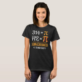Funny Pi Day Pie Mathe Lehrer Shirts, Pi Symbol M T-Shirt (Vorne ganz)