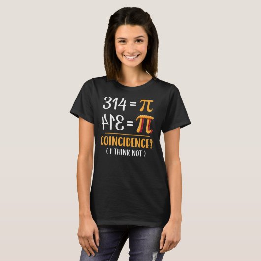 Funny Pi Day Pie Mathe Lehrer Shirts, Pi Symbol M T-Shirt (Vorne ganz)