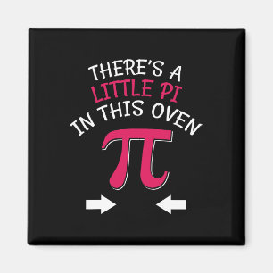 Funny Pi Day Pregnancy Ankündigung Byby Happy Pi Magnet