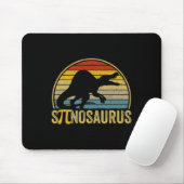 Funny Pi Day Pun - Spinosaurus Dinosaur Math Teach Mousepad (Mit Mouse)