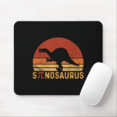 Funny Pi Day Pun Spinosaurus Dinosaur Math Teacher Mousepad (Mit Mouse)