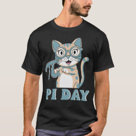 Funny Pi Digits Day, niedlicher axolotl liebt Wiss T-Shirt