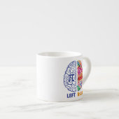 Funny Pi Links Hirngespinst Espressotasse (Vorderseite Rechts)