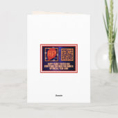 Funny Pi Math Joke Valentine Card Karte (Rückseite)