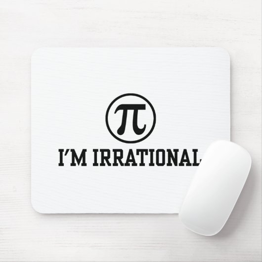 Funny Pi Mousepad (Mit Mouse)