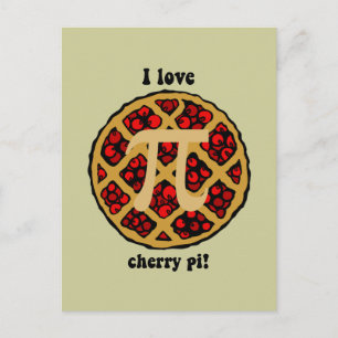 Funny pi postkarte