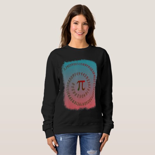 Funny Pi Spiral 3 14 Symbol Math Lehrer Student G Sweatshirt (Vorne ganz)