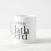 Funny Pi Symbol Math Nerd Geek STEM Lehrer Kaffeetasse (Vorderseite Links)