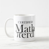 Funny Pi Symbol Math Nerd Geek STEM Lehrer Kaffeetasse (Links)