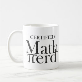 Funny Pi Symbol Math Nerd Geek STEM Lehrer Kaffeetasse