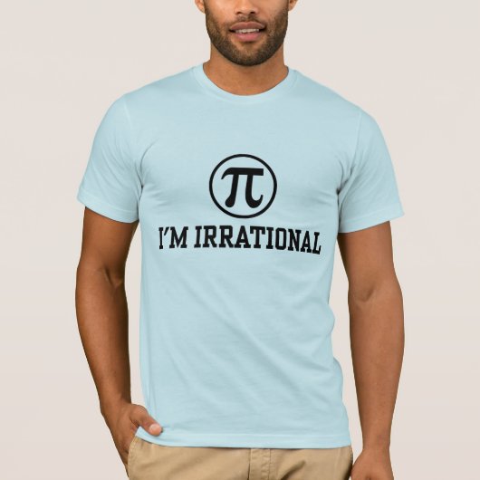 Funny Pi T-Shirt (Vorderseite)