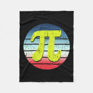 Funny Pi Tag 3.14 Pi Spiral Mathe Geek Student Tea Fleecedecke