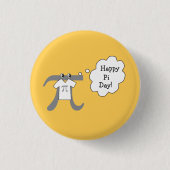 Funny Pi Typ - Happy Pi Day Button (Vorderseite)