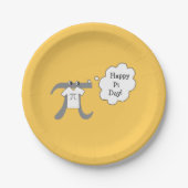 Funny Pi Typ - Happy Pi Day Pappteller (Vorderseite)
