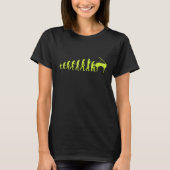 Funny Piano Evolution T-Shirt (Vorderseite)