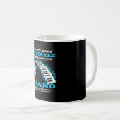 Funny Piano Player Gif Piano Keyboard Music Kaffeetasse (VorderseiteRechts)