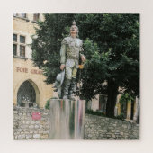 Funny pic Cyrano de Bergerac mit Taube Puzzle (Vertikal)