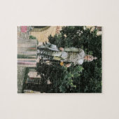 Funny pic Cyrano de Bergerac mit Taube Puzzle (Horizontal)