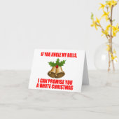 Funny Pick Up Line für Weihnachten Karte (Gelbe Blume)