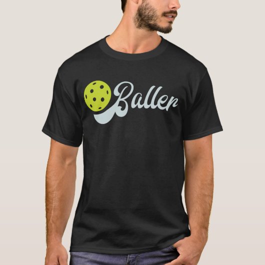 Funny Pickle Baller Team T-Shirt (Vorderseite)