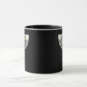 Funny Pickle Halloween Skeleton Hände Herz Pumpki Tasse (Zentrum)