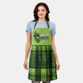 Funny Pickle Liebhaber Wort Kunst Sarkasmus Schürze (Getragen)