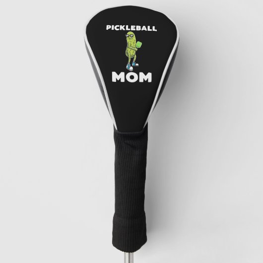 Funny Pickle Lovers Dill Pickleball Player Golf Headcover (Vorderseite)