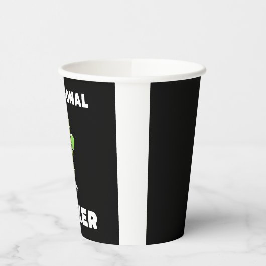 Funny Pickle Lovers Dill Pickleball Player Pappbecher (Links)