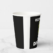 Funny Pickle Lovers Dill Pickleball Player Pappbecher (Rechts)