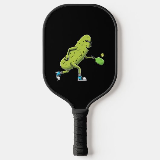 Funny Pickle Lovers Dill Pickleball Player Pickleball Schläger (Vorderseite)