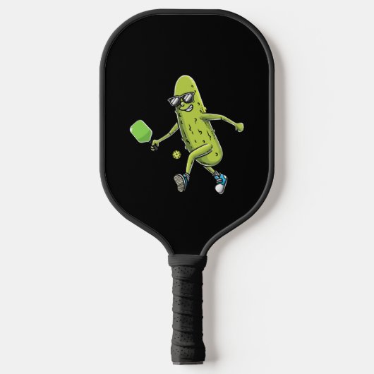 Funny Pickle Lovers Dill Pickleball Player Schläger (Vorderseite)