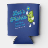 Funny Pickle Pickleball Geburtstagsparty Dosenkühler (Vorderseite)