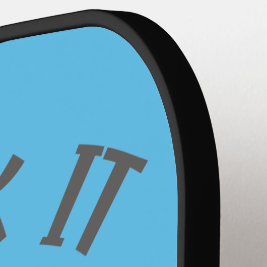 Funny Pickle Pickleball Player Dink It Pickleball Schläger (Linke Seite)