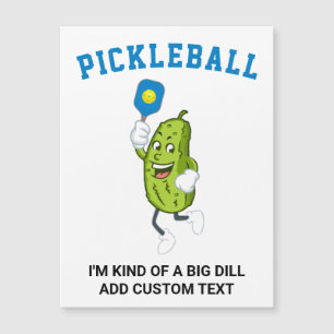 Funny Pickle Playing Pickleall benutzerdefinierten Magnetkarte