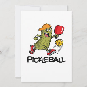 Funny Pickle Playing Pickleball